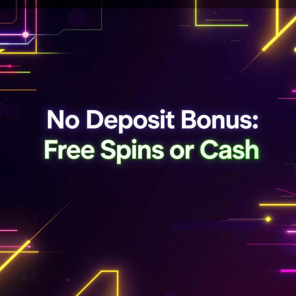 No Deposit Bonus: Free Spins or Cash No Deposit Bonus: Free Spins or Cash